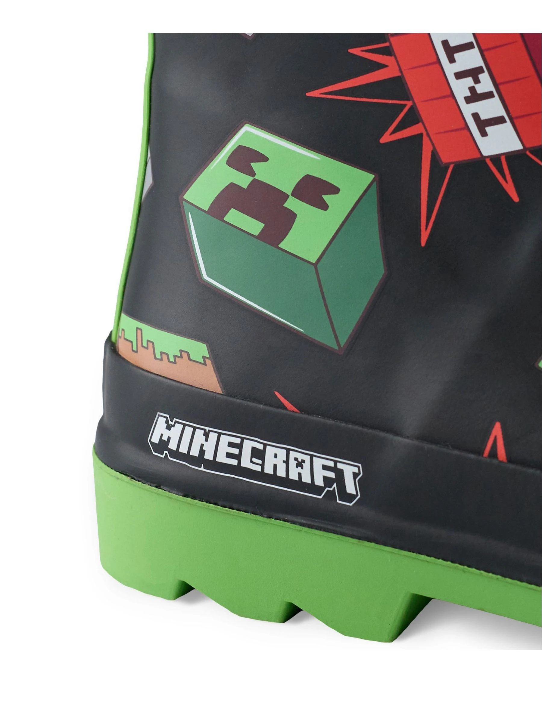 Vanilla Underground Minecraft regenlaarzen voor jongens