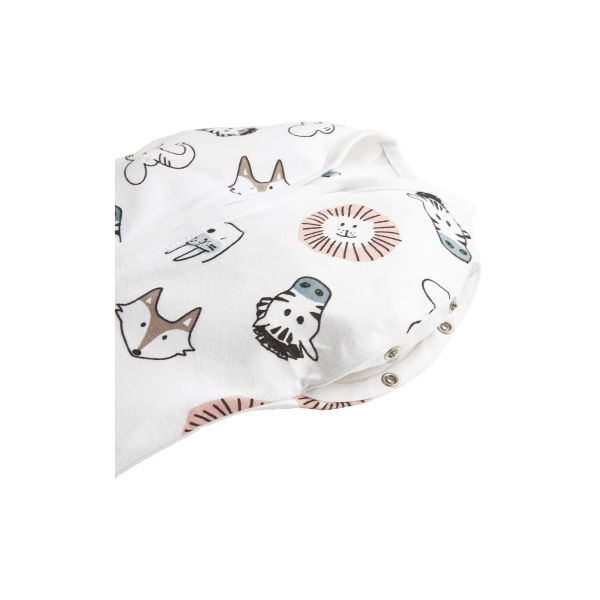 Meyco Cocoon Inbakerslaapzak Animal 70 cm