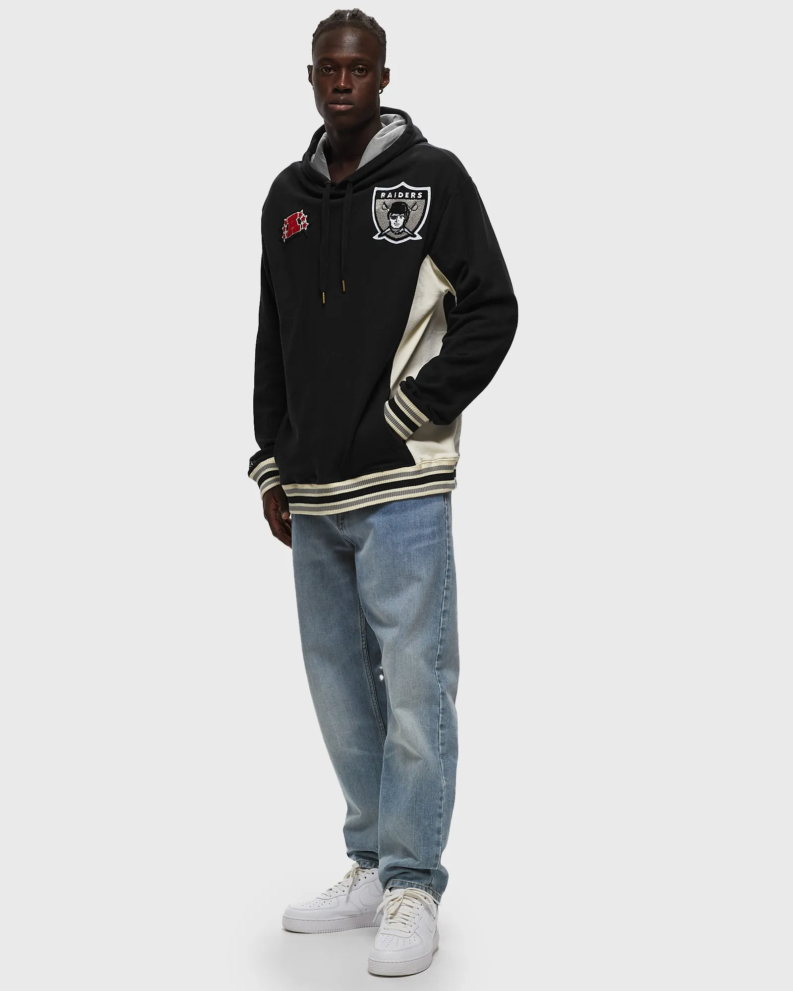 Mitchell & Ness NFL TEAM LEGACY FRENCH TERRY HOODIE OAKLAND RAIDERS