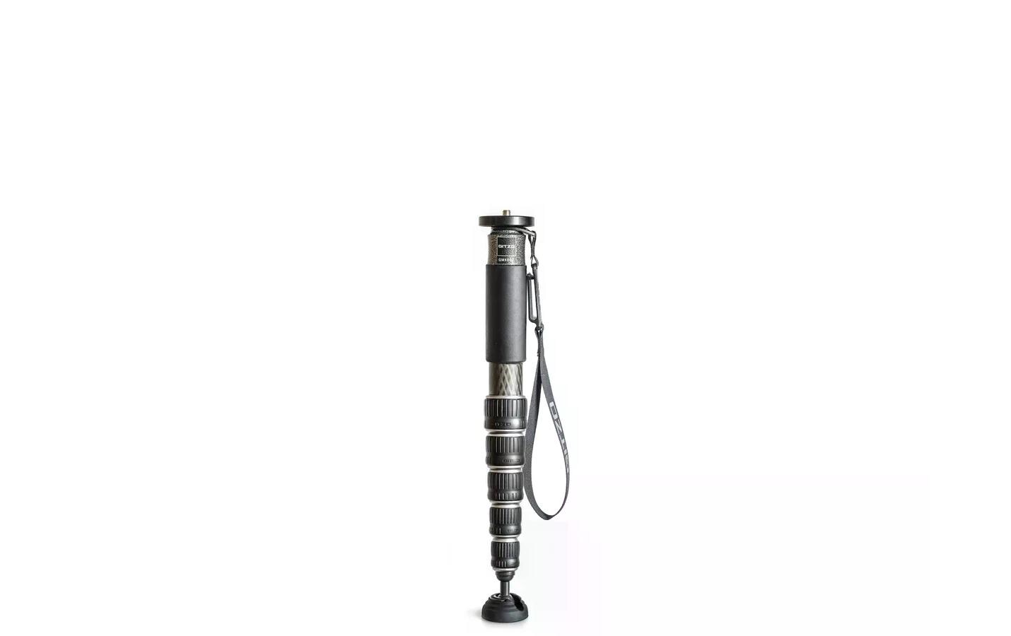 Einbeinstativ S-4 6-teilig<br>Leichtgewichtiges Carbonfaser-Einbeinstativ mit 6 Beinsegmenten