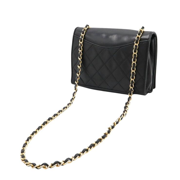 Chanel Vintage Chanel Crossbody Bag Black