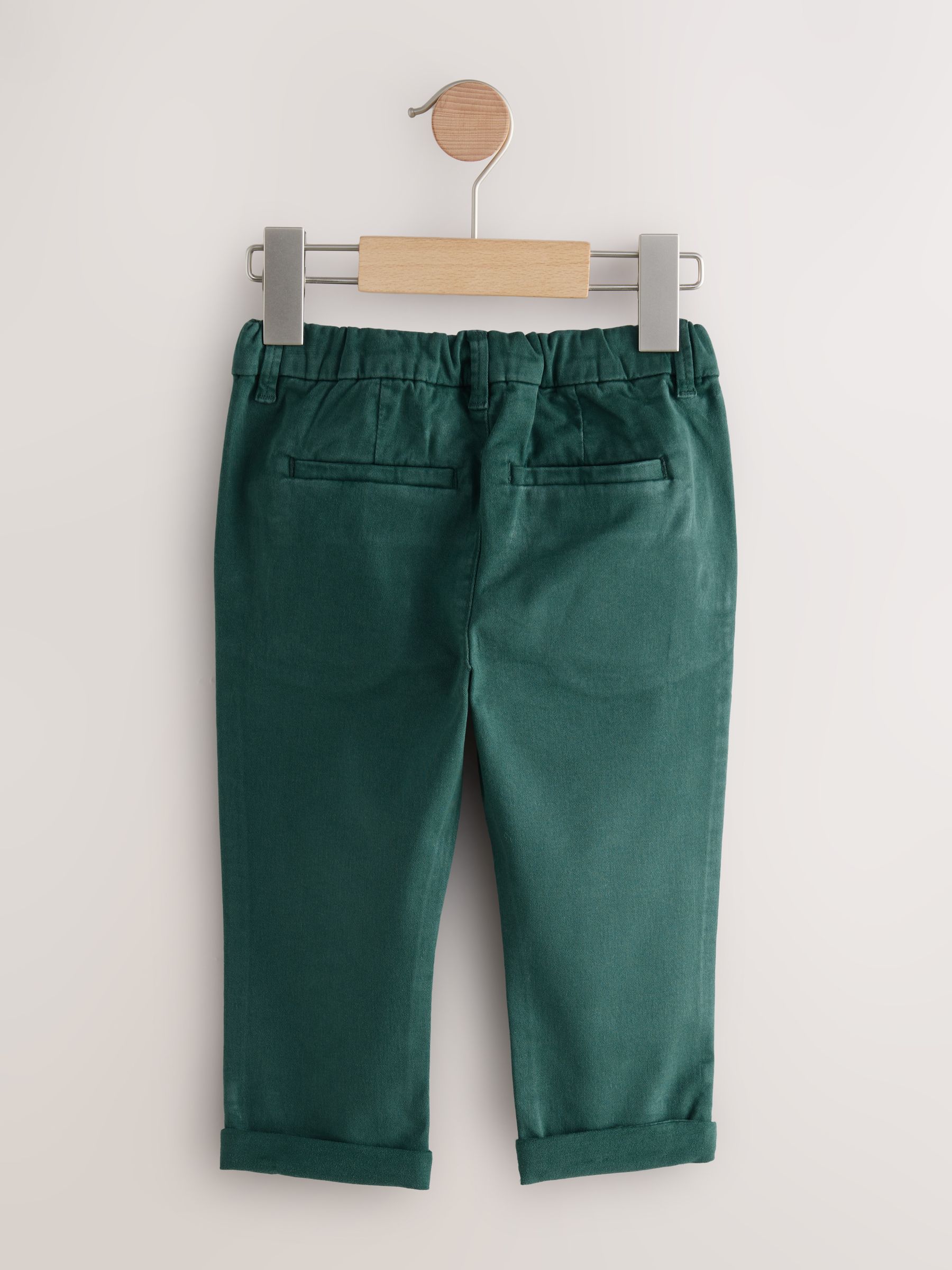 Groen - Stretch Chino Broek (3mnd-7jr)