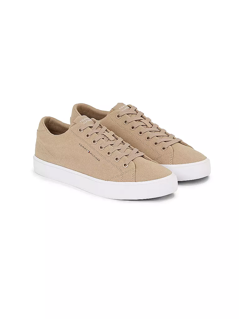 TOMMY HILFIGER Sneaker TH HI VULC  beige