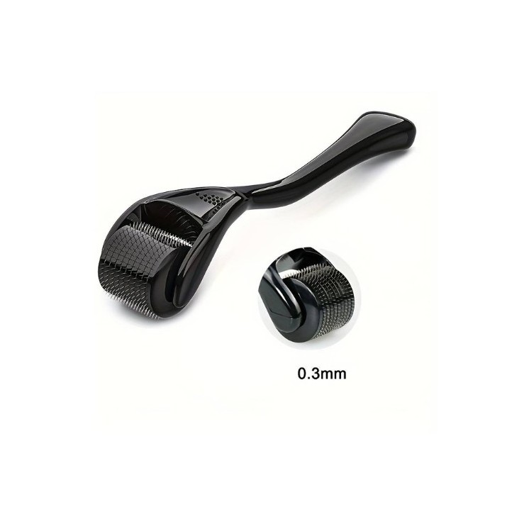Mikronadel- Dermoroller für Gesicht und Körper 540 Nadeln 0,30 mm Black 1 Stück