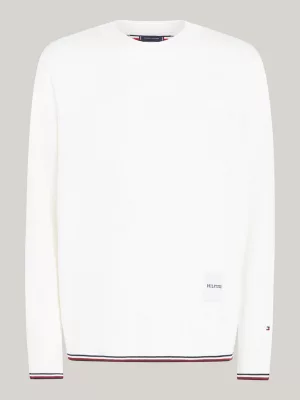 Suéter Hilfiger Monotype Relaxed Tipped