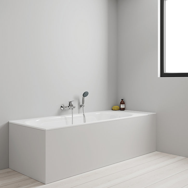 Mitigeur mécanique bain/douche chrome Start Flow Grohe