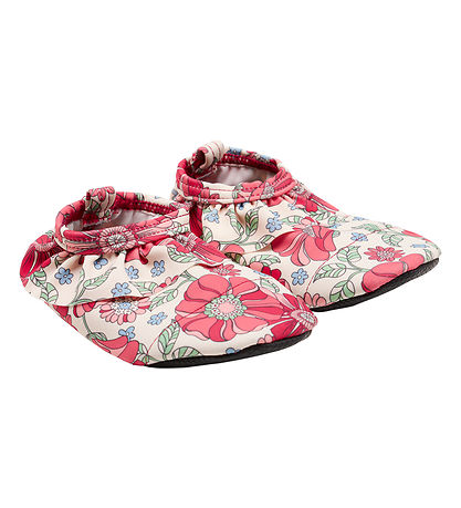 Hust and Claire Bådesko - Farhat - UV50+ - Soft Pink m. Print
