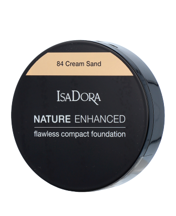 IsaDora Nature Enhanced Flawless Compact Foundation 84 Cream Sand 10g