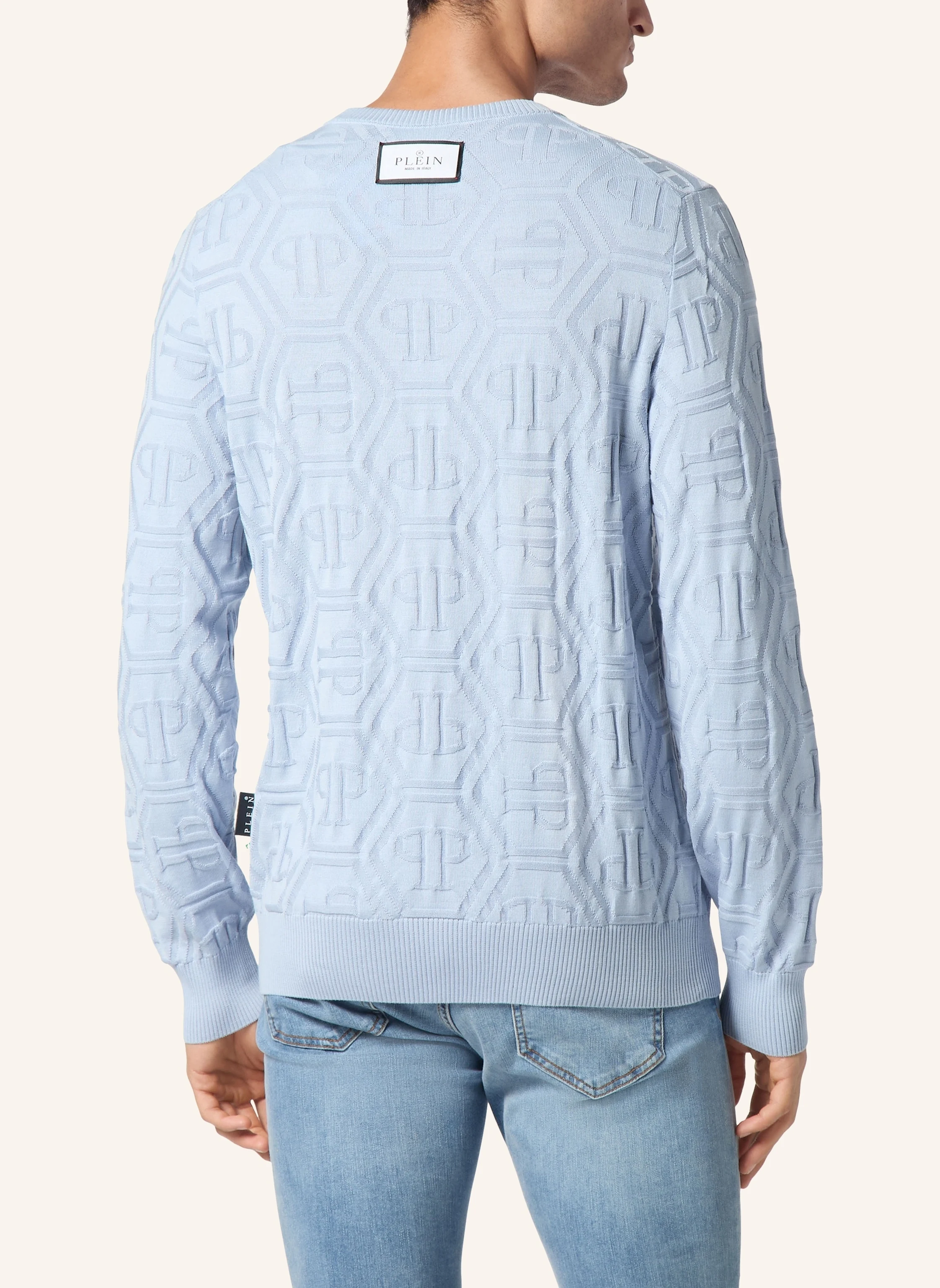 PHILIPP PLEIN PHILIPP PLEIN Rundhalspullover MONOGRAM