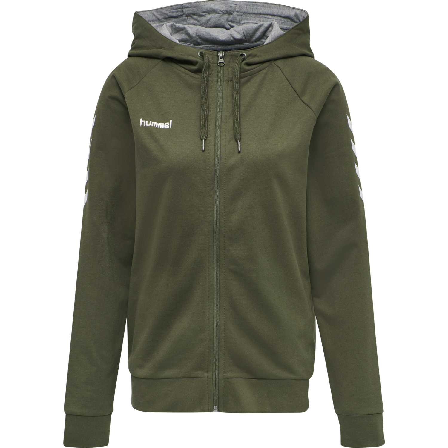 HUMMEL GO COTTON ZIP HOODIE WOMAN