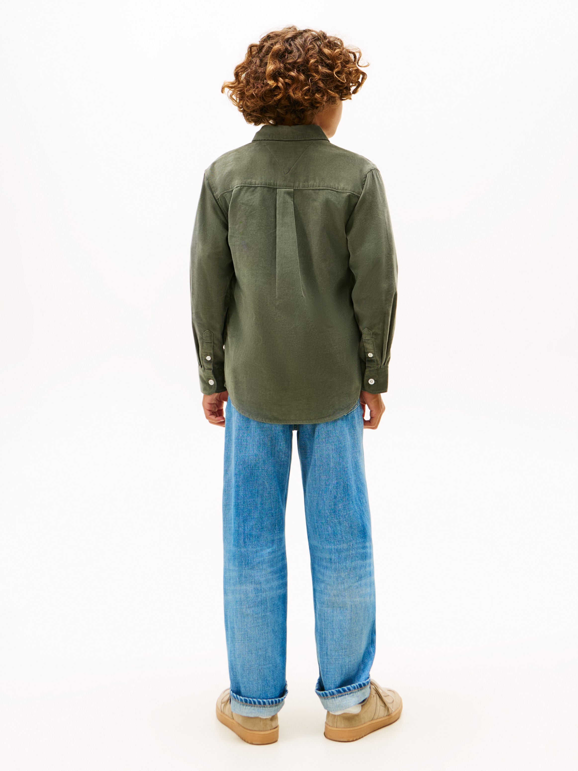 Tommy Hilfiger Langarmhemd »CORDUROY SHIRT«, Kinder bis 16 Jahre