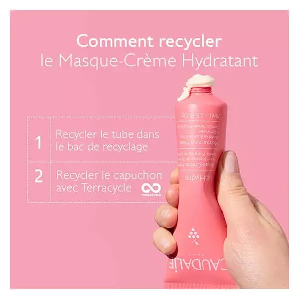 Creme-máscara hidratante Caudalie Vinohydra 75 ml