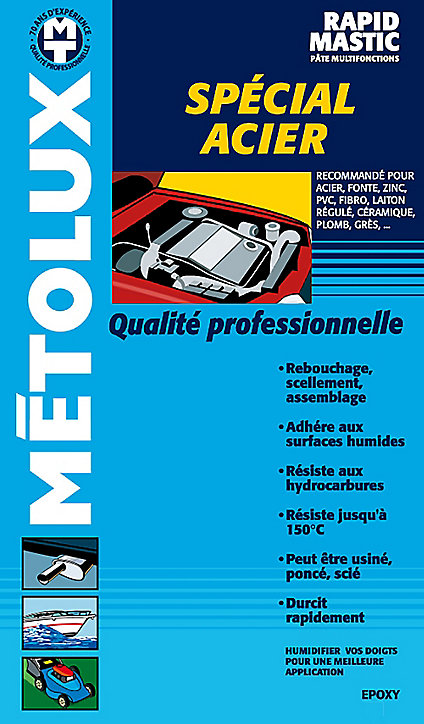 Metolux Rapid Mastic spécial Acier