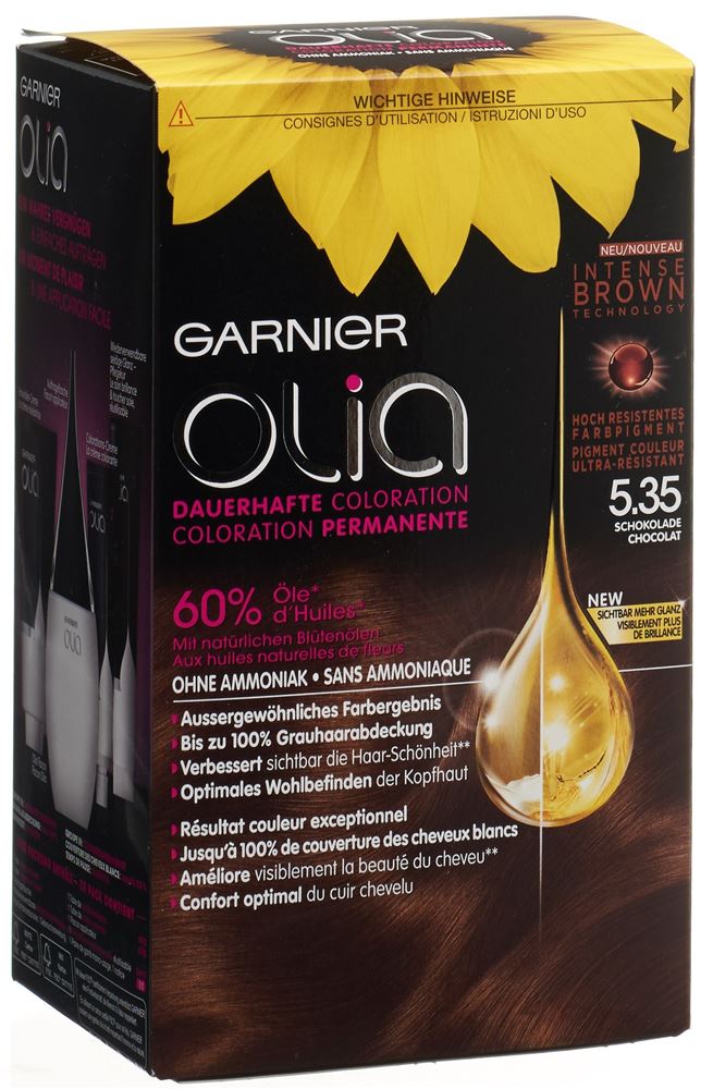 OLIA Haarfarbe 5.35 Intense Brown Schoko 1 Stk