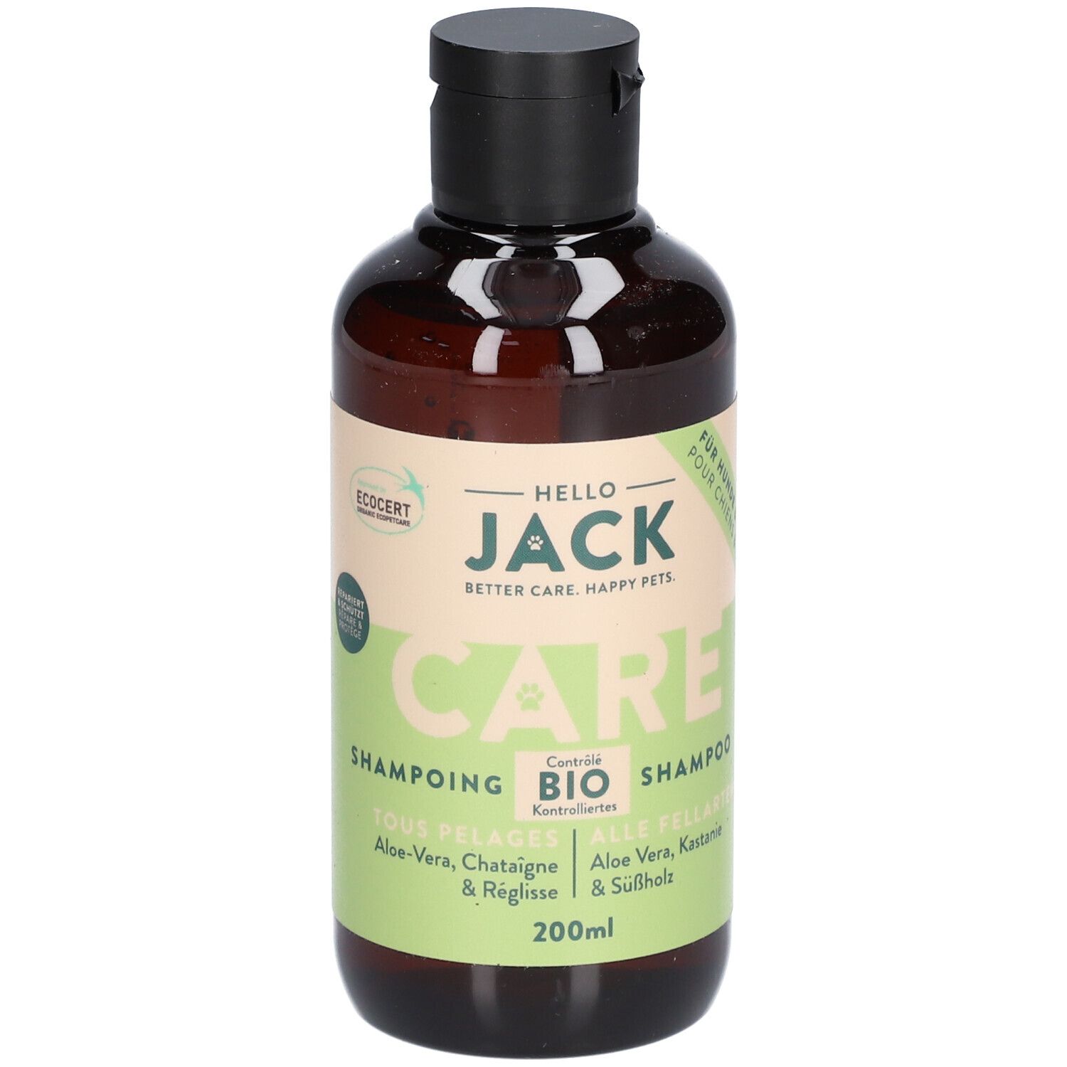Hello Jack Bio-Shampoo alle Felltypen
