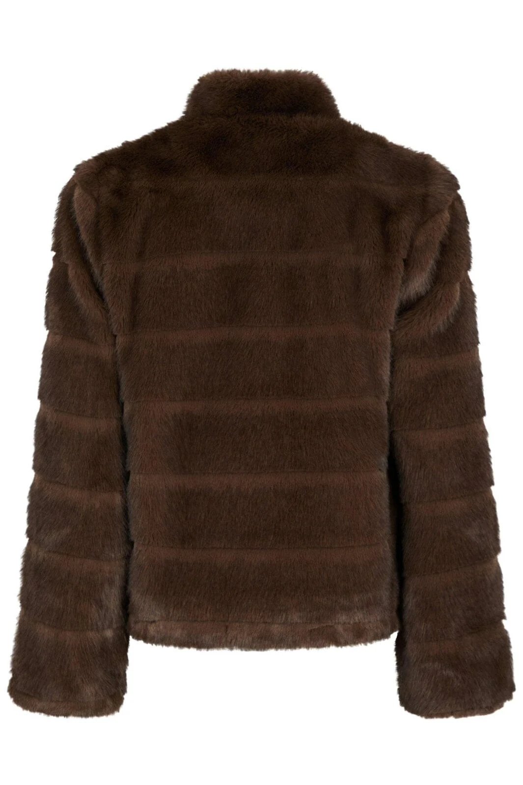 Neo Noir Kahlia Shaved Faux Fur Coat 164589 brown