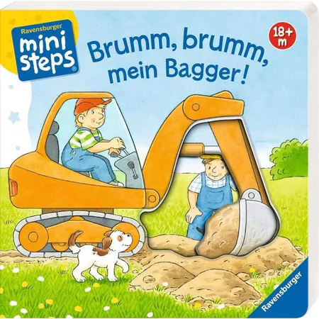 Ravensburger Ministeps Brumm, brumm, mein Bagger