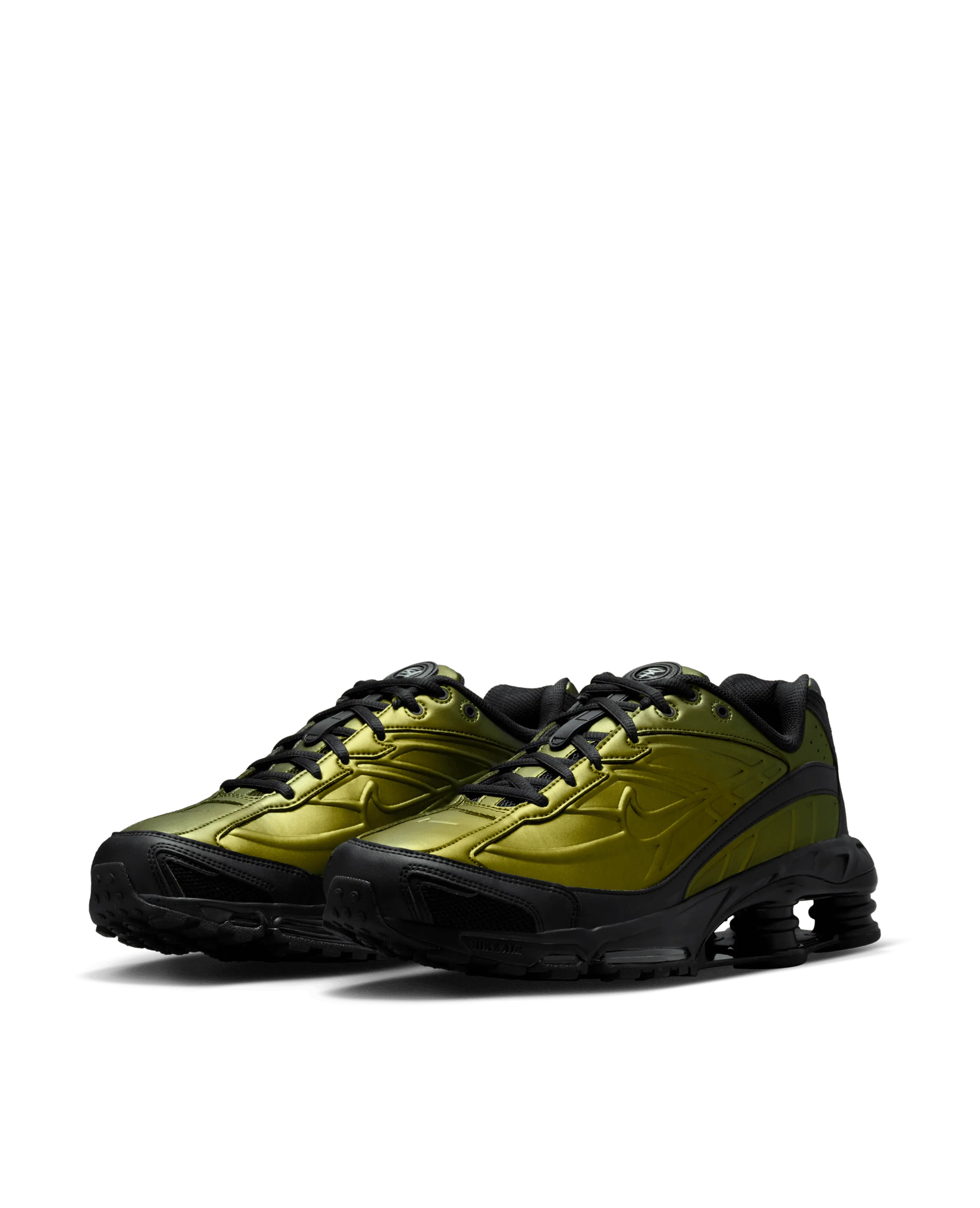 Nike Shox Ride 2 (Black/Black-Olive Flank-MTLC Silver)
