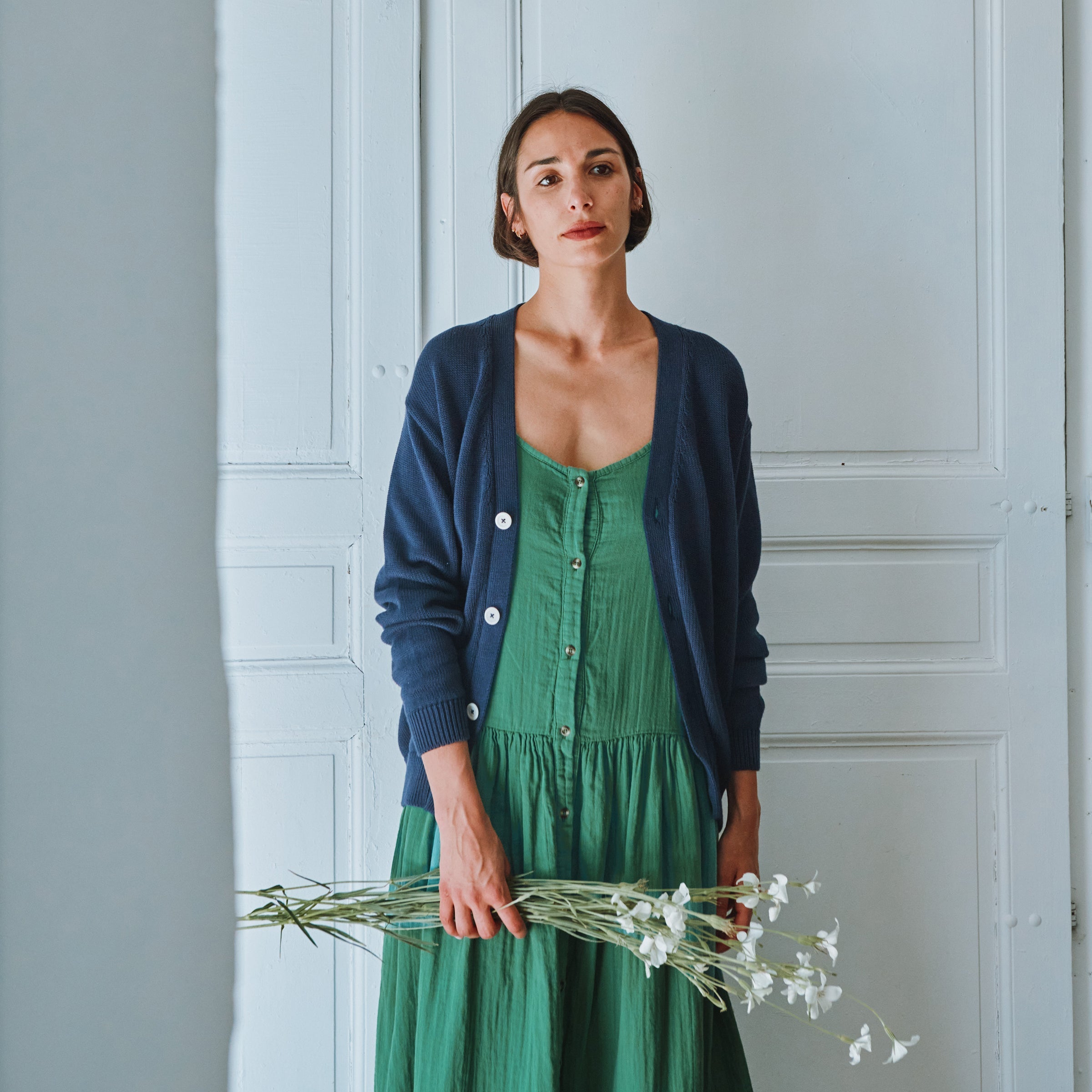 Adult Kleid Celosie Deep Grass Green