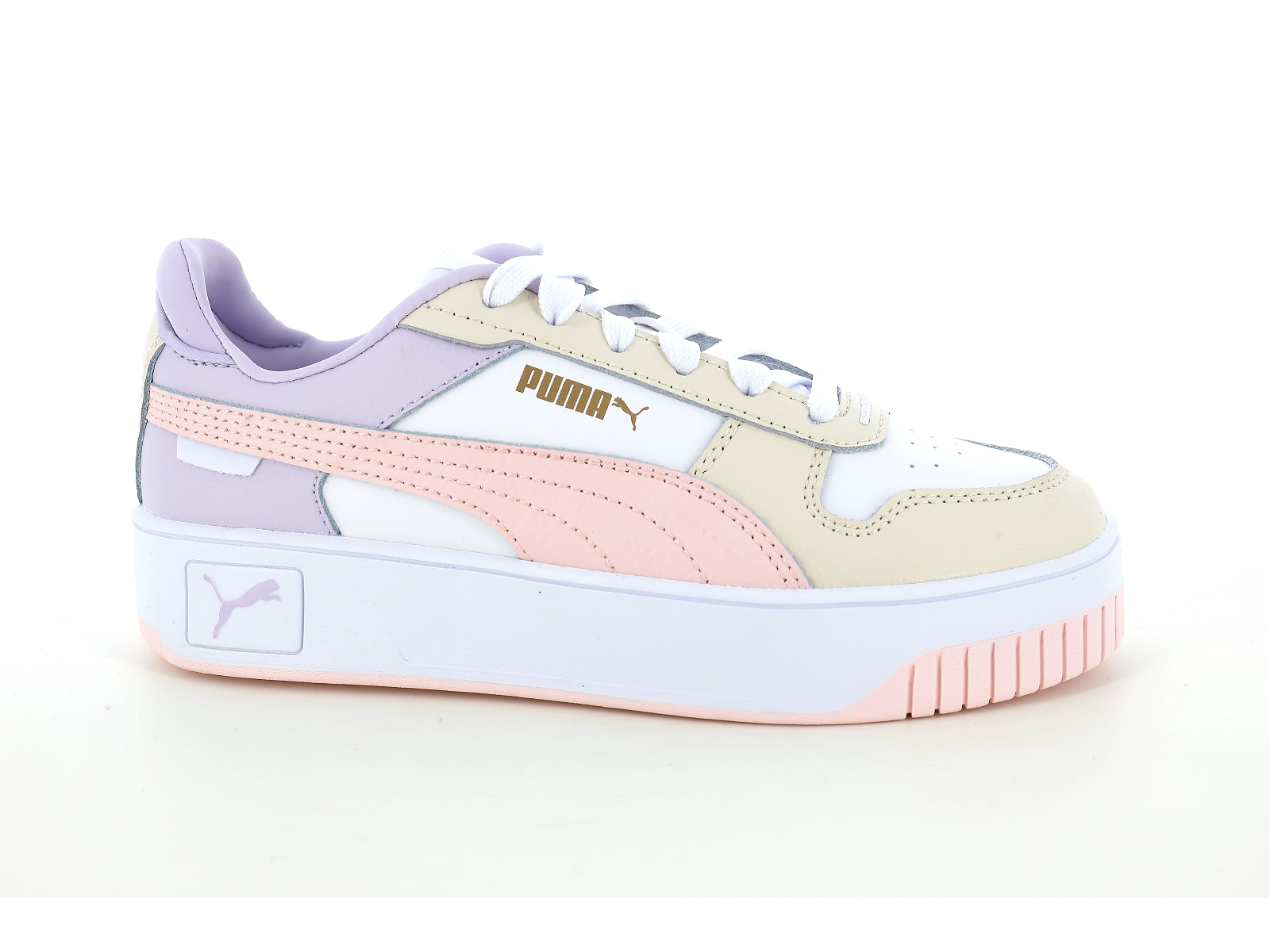 Puma-389390 Synthétique Blanc multi