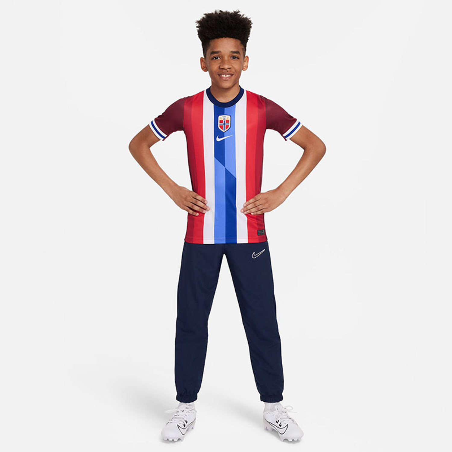 Nike Noorwegen Thuis Shirt Kids 2024/2026