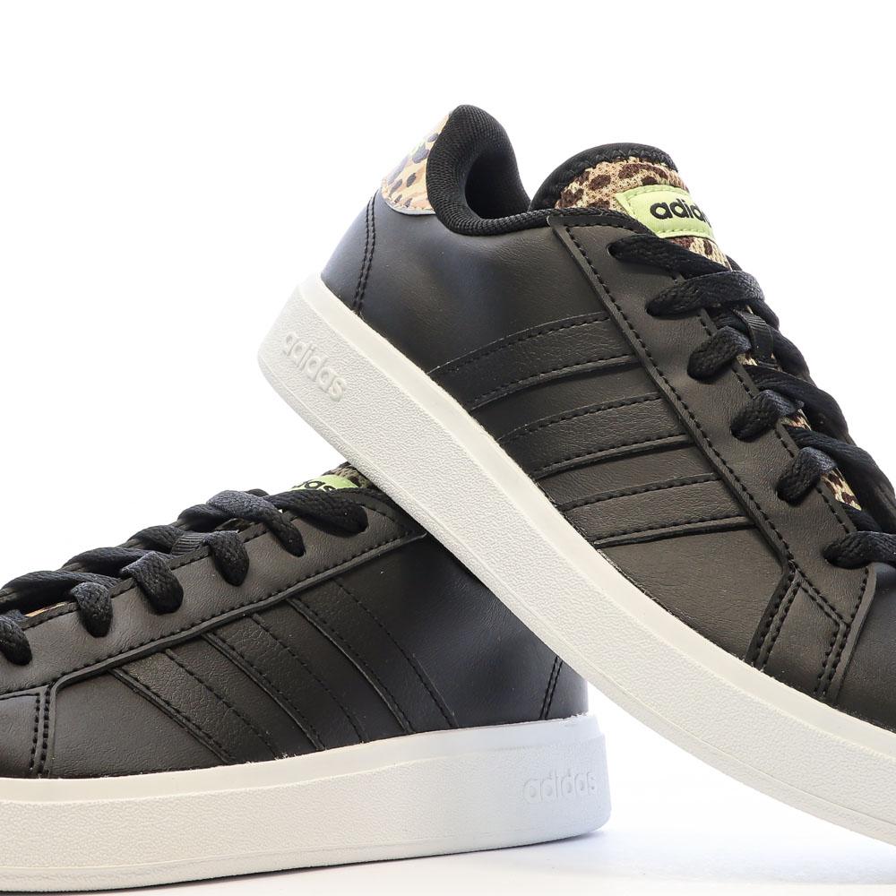 Adidas Baskets Noires Femme Adidas Grand Court Base 2.0