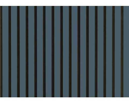 Fjordwall akoestisch paneel linoleum petrolblauw 2400 x 600 x 20 mm