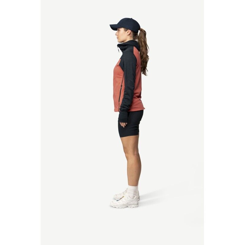 Explorer Merino Hooded Jacket - Veste en laine mérinos femme