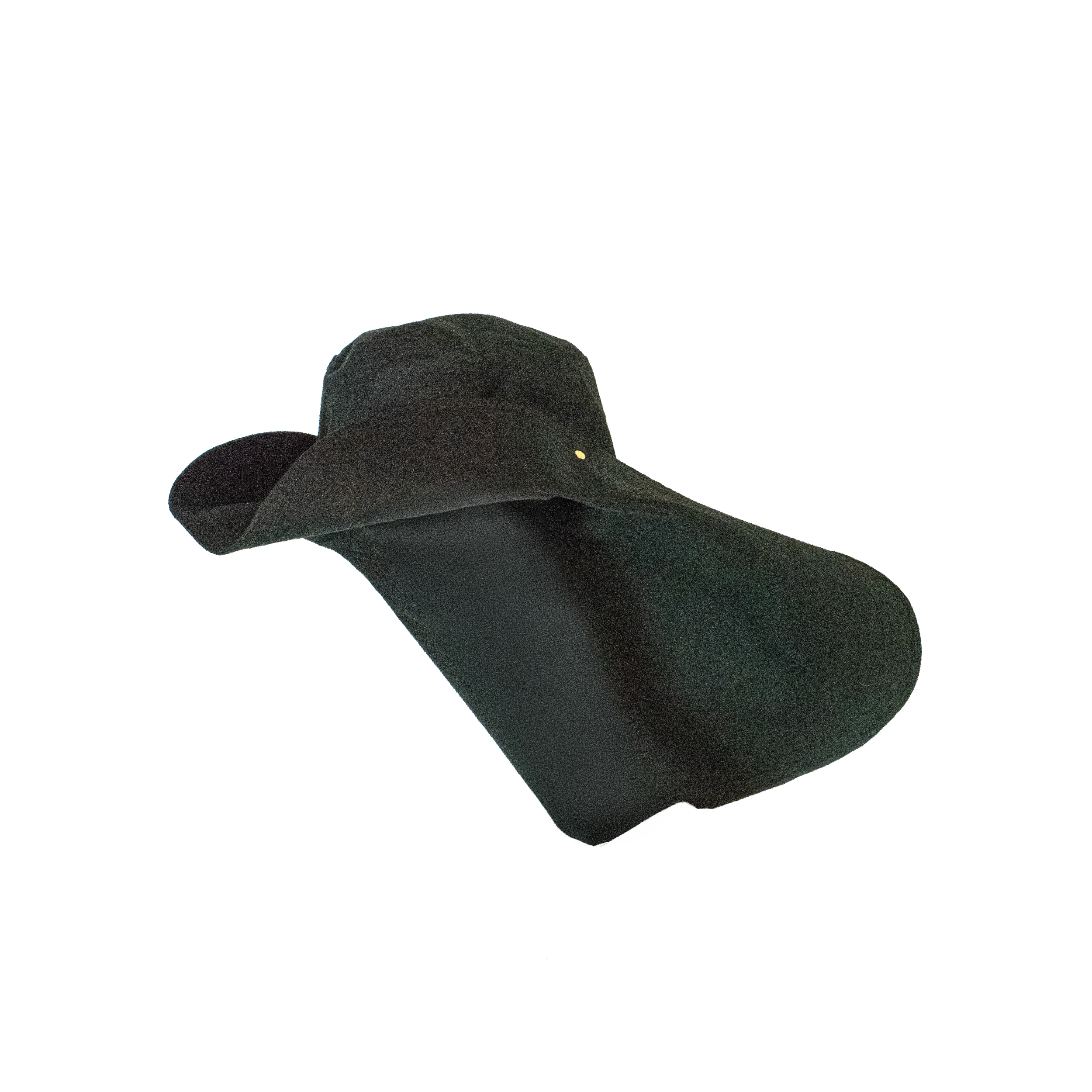 Chapeau de plage en lin style cowboy
