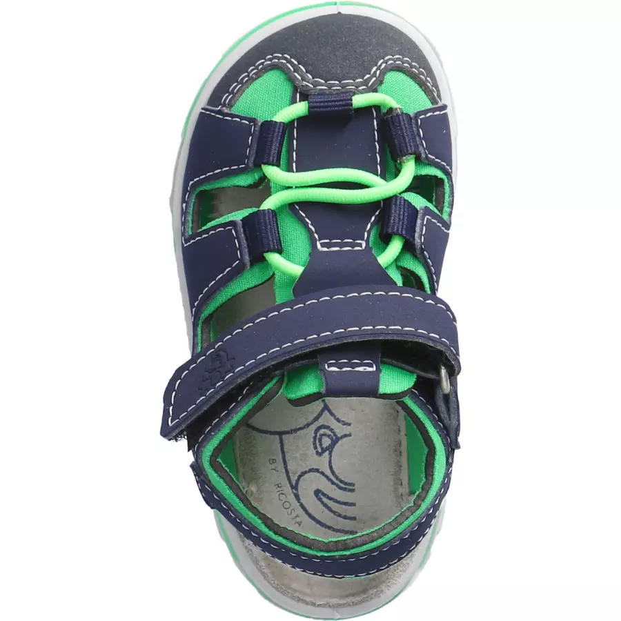 PEPINO Sandale Gery nauticneongrün (mittel)