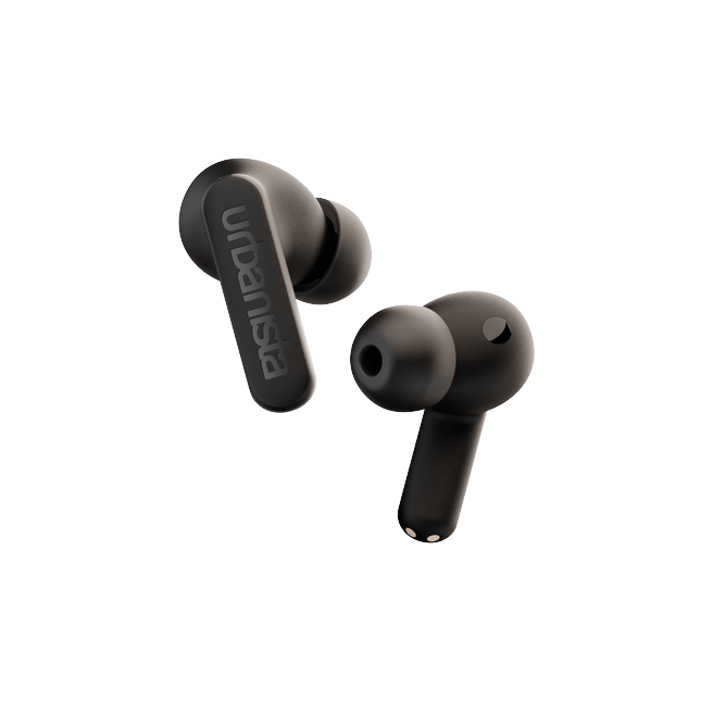 Urbanista - Phoenix - Solar Charging In-Ear Hovedtelefoner - Midnight Black