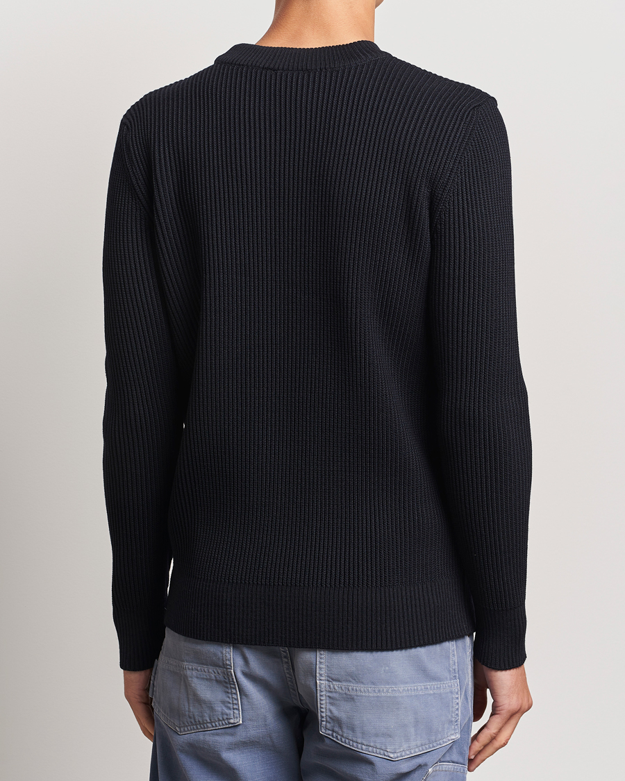 S.N.S. Herning Fender Wool Crew Neck Navy Blue