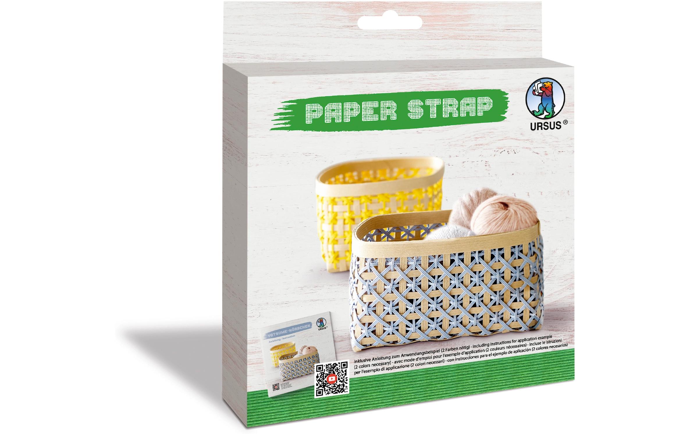 Bastelpapier Kamihimo 15 mm x 15 m, GrasgrünPapierstreifen