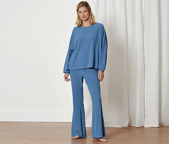 Gerippter Pyjama