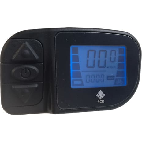 SCO LCD mini display til elcykel, 36V