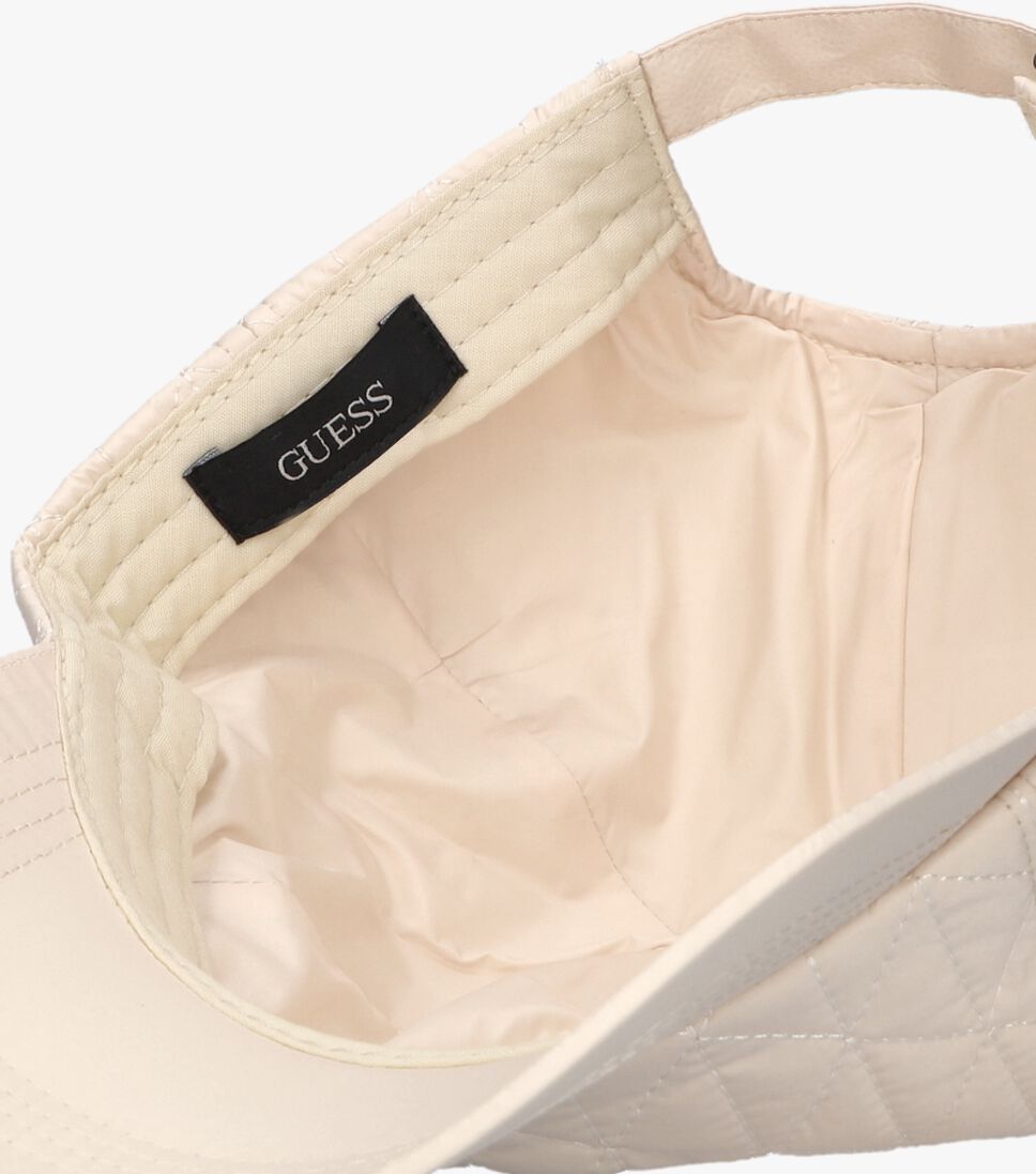 GUESS beige guess pet baseball cap