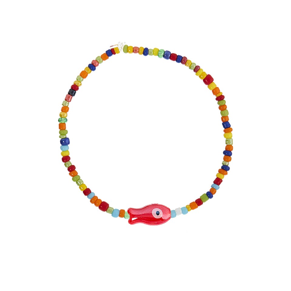Me & My Box - Smykke Kit Armbånd - Fish & Beads - Koral