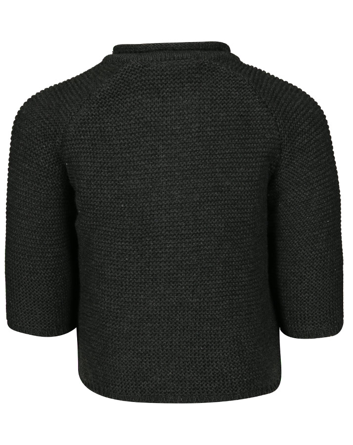 Strickjacke DESIERTO in anthrazit melange