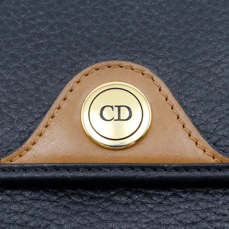 Dior Vintage Dior Crossbody Bag Black