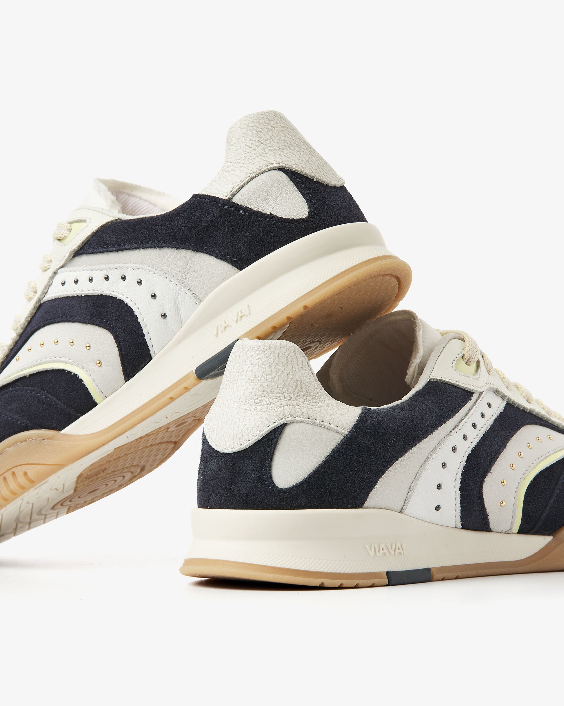 VIA VAI blauwe dames sneakers Kris Pax