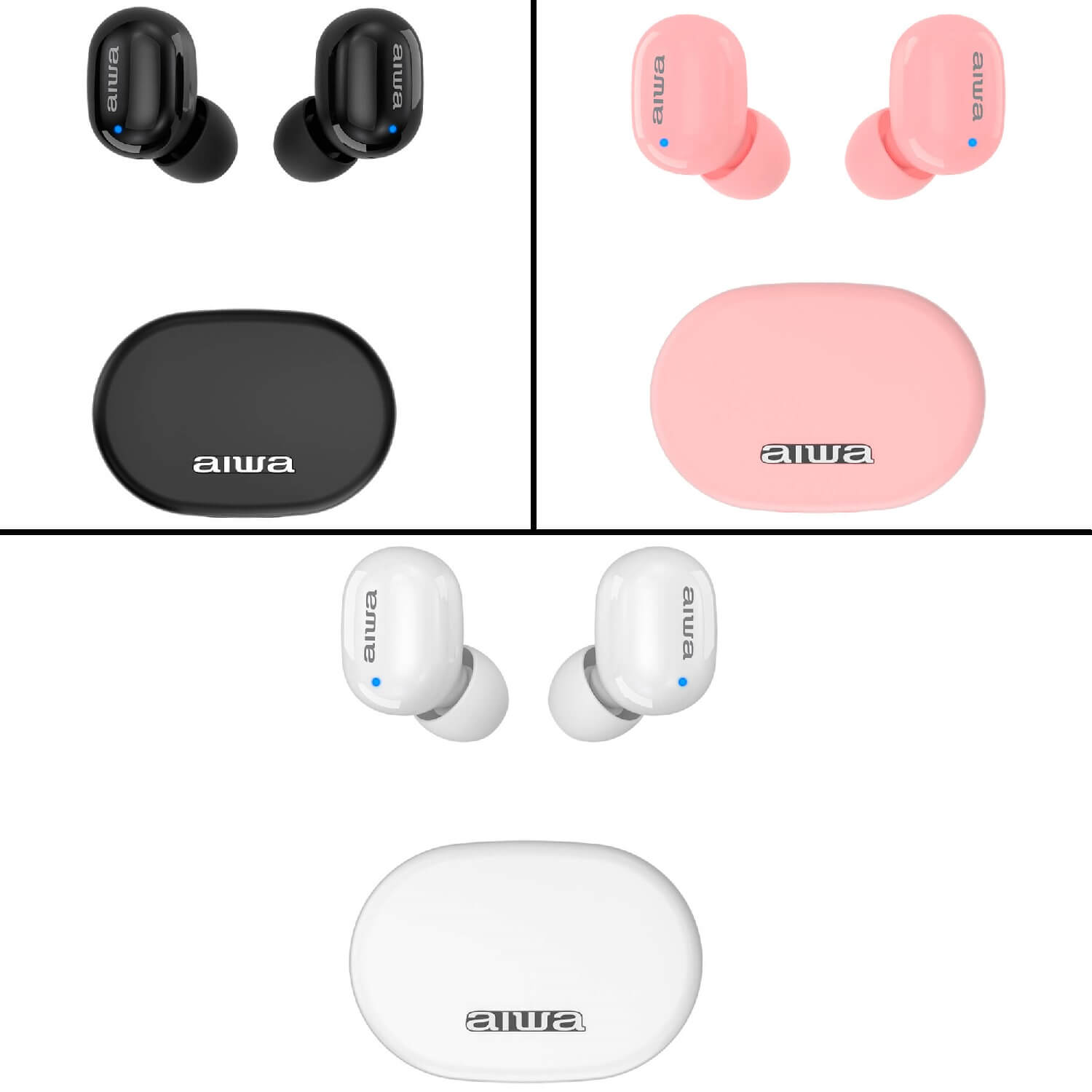Aiwa EBTW-150 drahtlose Kopfhörer Bluetooth 5.0 | versch. Farben