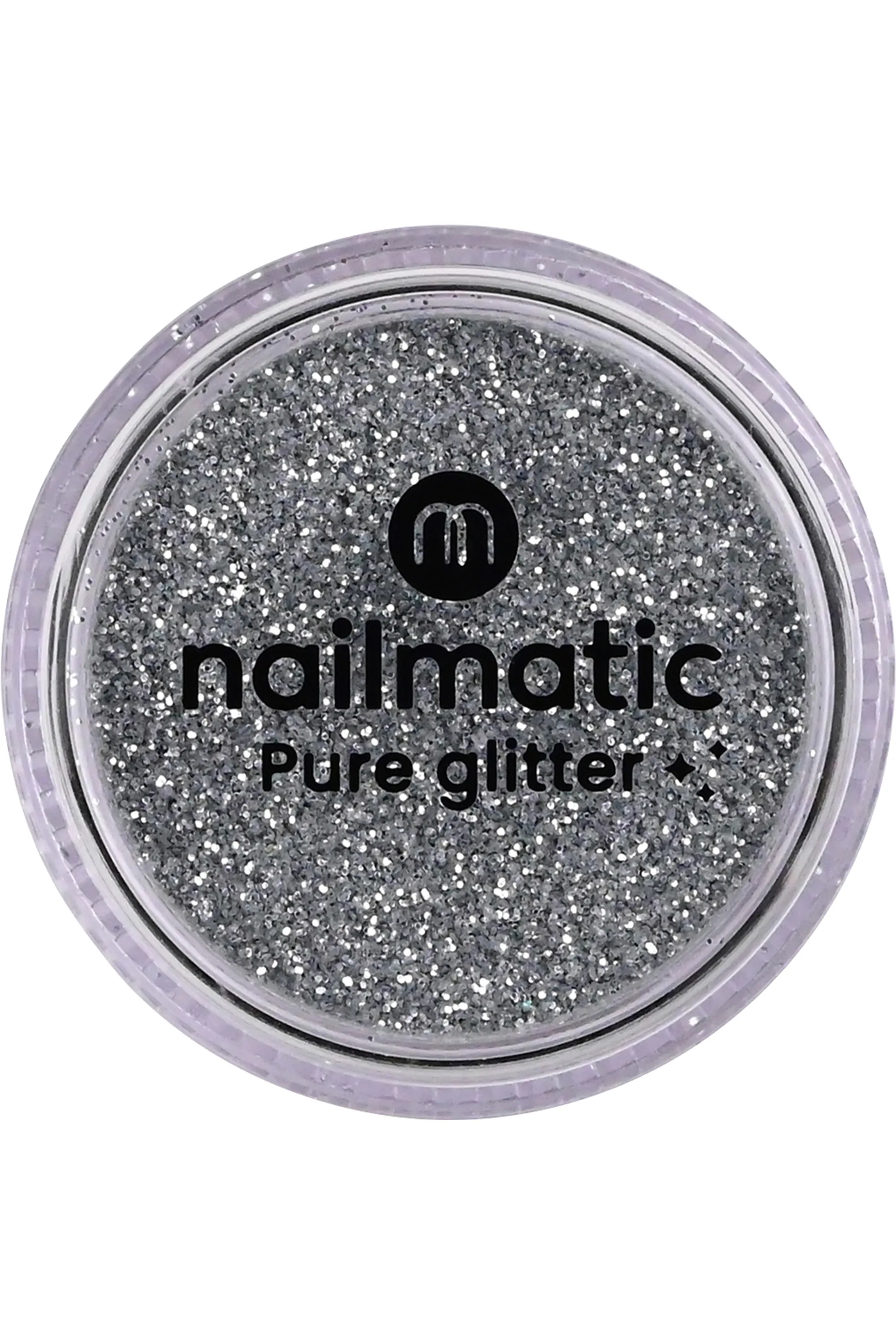 Nailmatic Petites paillettes argentées visage, corps & ongles-3 g