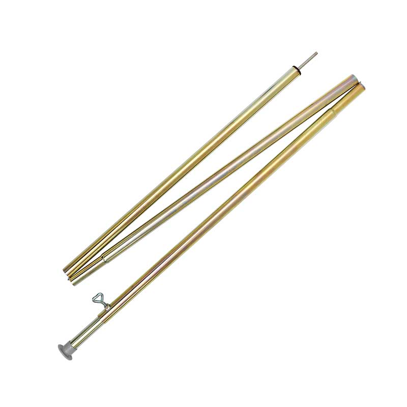 Teltstang i stål, justerbar fra 180-220 cm