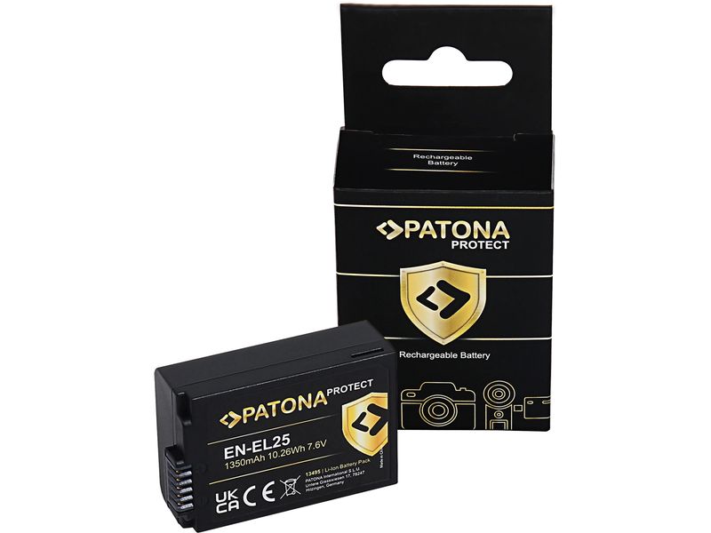 Patona PROTECT Akku für Nikon Z30 Z50 PROTECT Batteriesatz für Nikon
