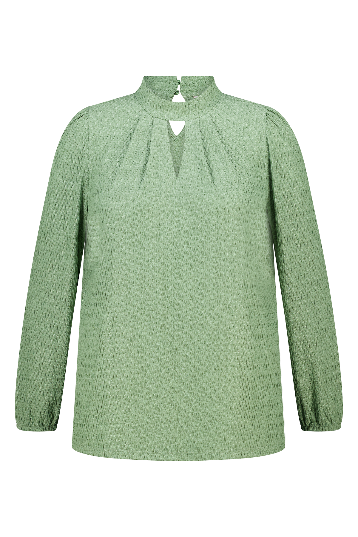 Top met structuur Mint