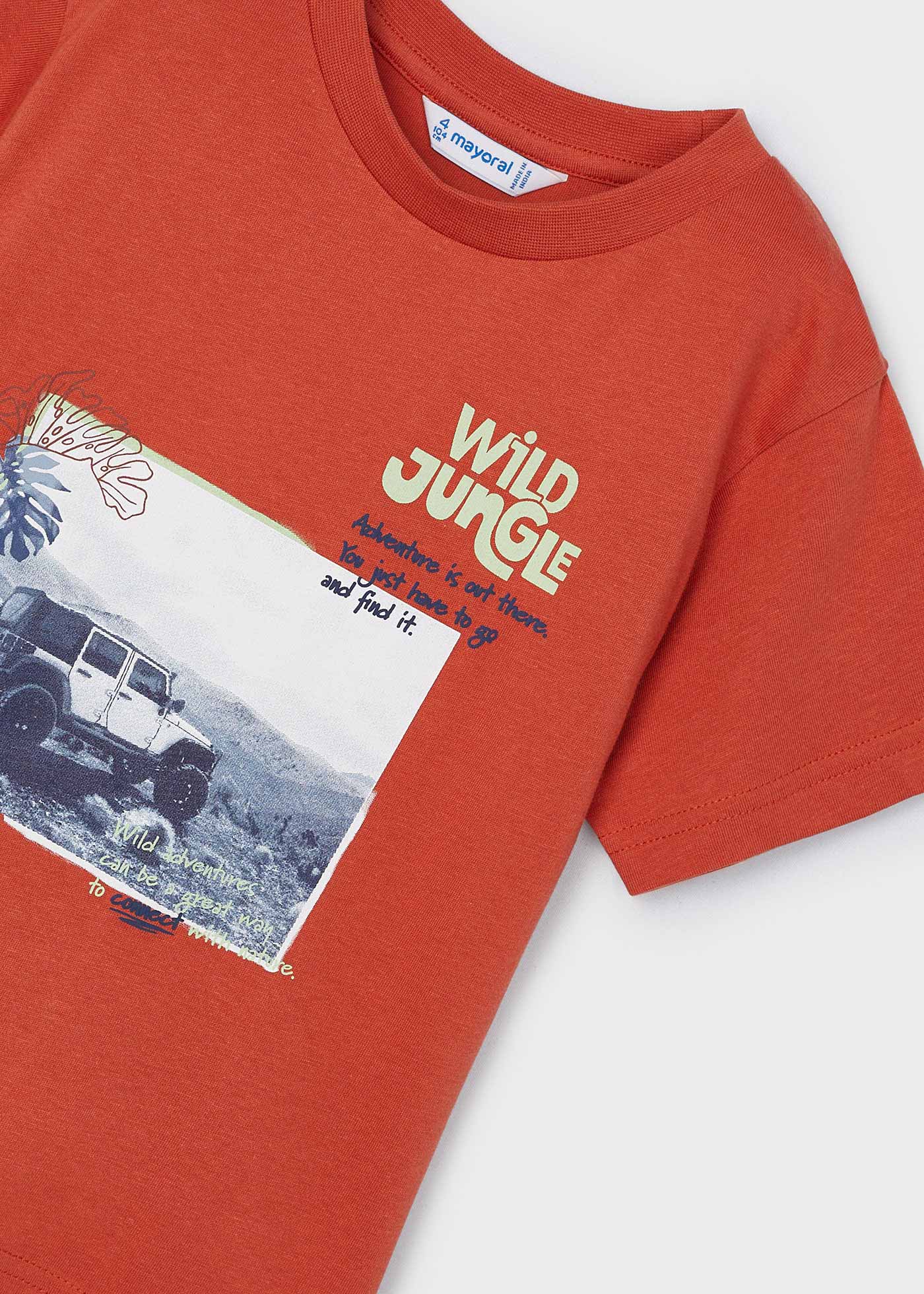 Camiseta estampada Better Cotton para meninos