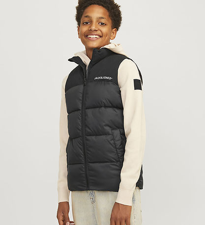Jack & Jones Steppweste - JjMoon - Schwarz