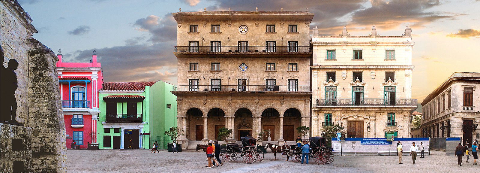 Havana, Plaza de San Fernando by Larry Yust - Limited Edition. Edition of: 150. Signed.