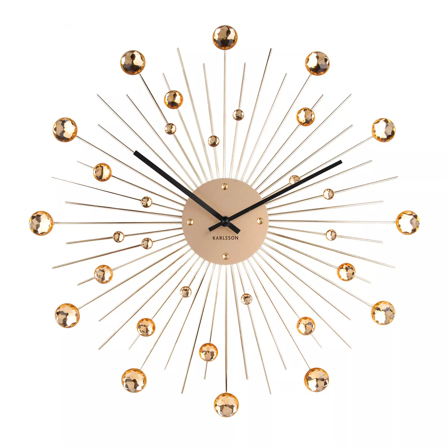Karlsson Sunburst Crystal Vægur KA4859GD