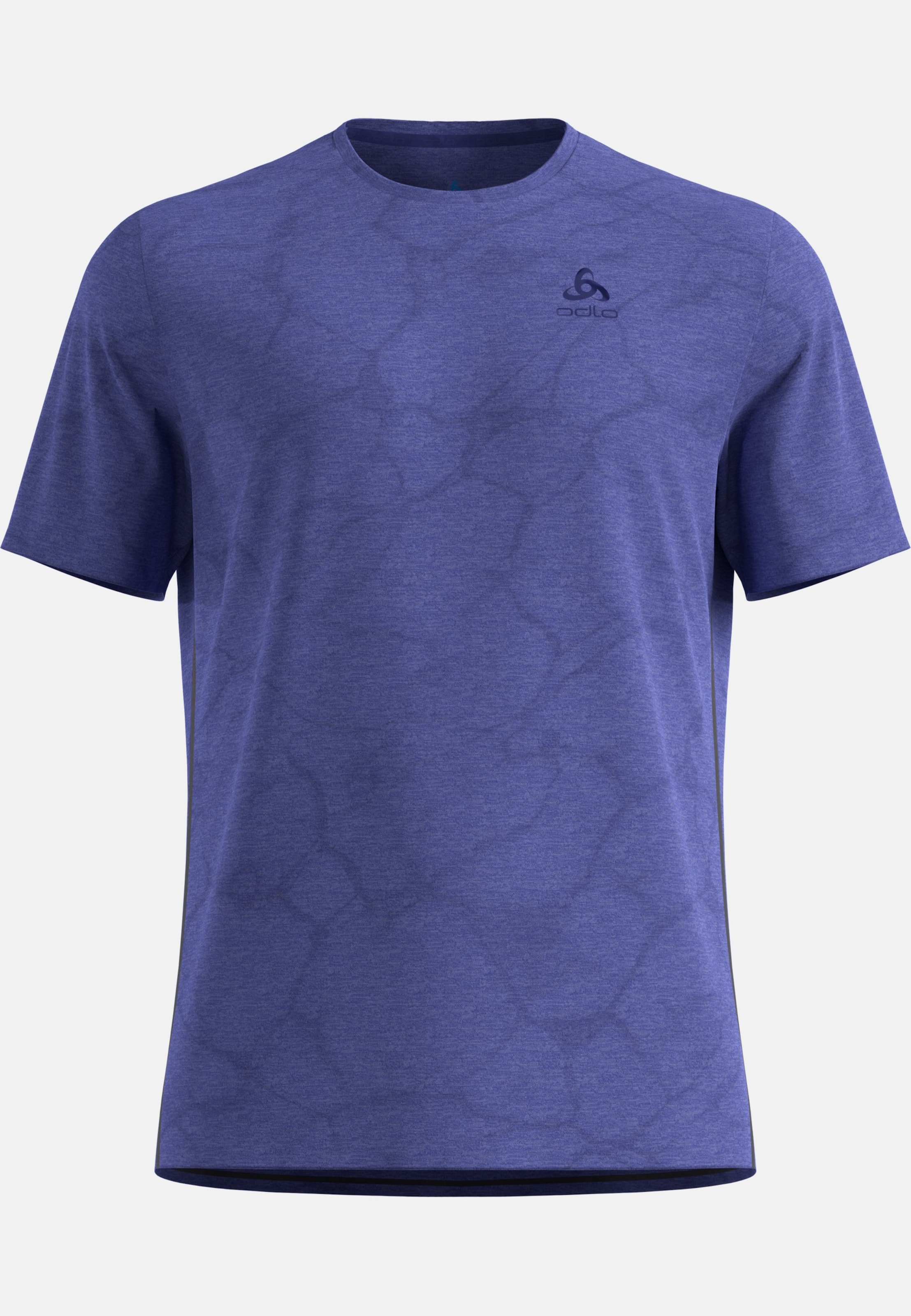 Zeroweight Engineered Chill-Tec Laufshirt in skipper blue melange